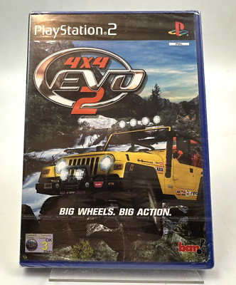 PS2 4x4 Evo 2, neu und Factory Sealed
