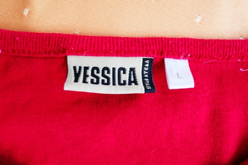 Damen-T-Shirt der Marke Yessica (C&A), rot, Gr. L - Bild 2 von 2