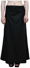 Underskirt Women Pure Cotton Petticoat Any Saree Sari  Dress Color Size 16