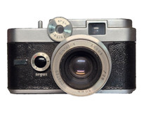 Argus C-44 SLR 35mm Camera  f2.8 50mm Lens, Untested - Sold As Is / Parts ony