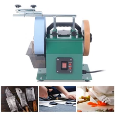 Electric Knife Sharpener Grinder Water-Cooled Bench Wet Stone Grinding Machine