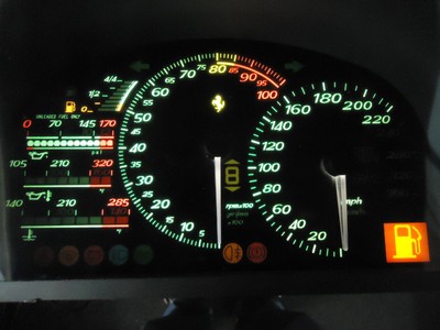 ferrari f50 dashboard