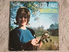 1965 Skeeter Davis BLUEBERRY HILL AND OTHER FAVORITES Vinyl Record CAL-899 MONO