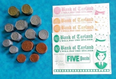 Neues Paket Spielgeld für Matheunterricht & anderes finanzielles Lernen Homeschool