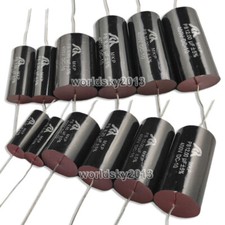 2PCS 0.1-47uF 400V Speaker Divider Crossover Tweeter MKP Non-Polarity Capacitor