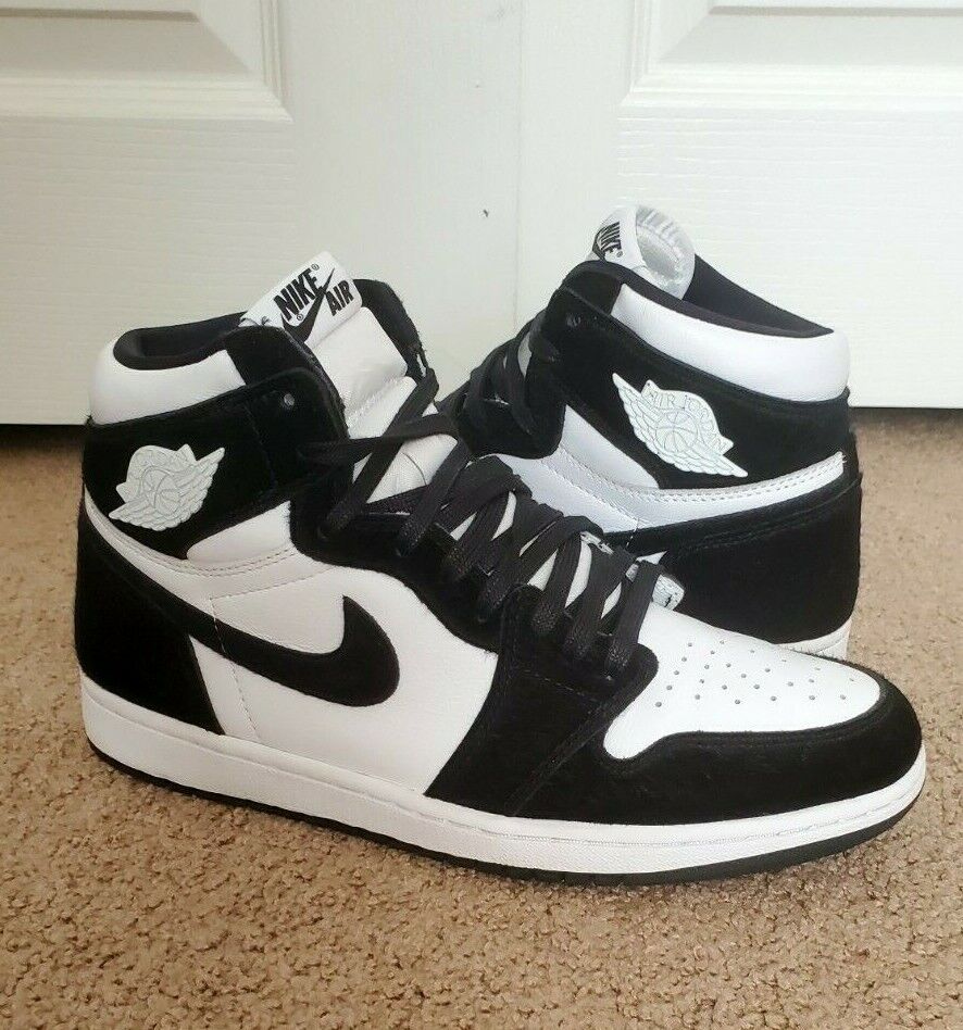 USED Jordan 1 High OG Twist CD0461-007 black white panda USED Jordan 1 High OG Twist CD0461-007 black white panda
