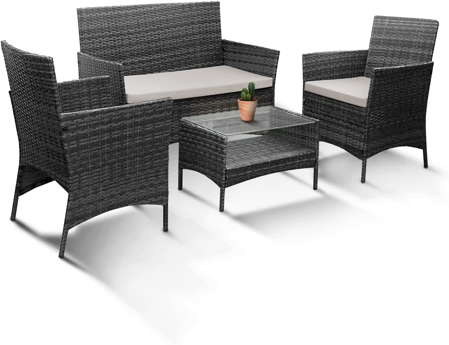 Set 8 Manubri BAKAJI Con Valigetta - 0.5kg, 1kg, 1.5kg, 2kg, Rivestimento Gomma Antiscivolo - Foto 4