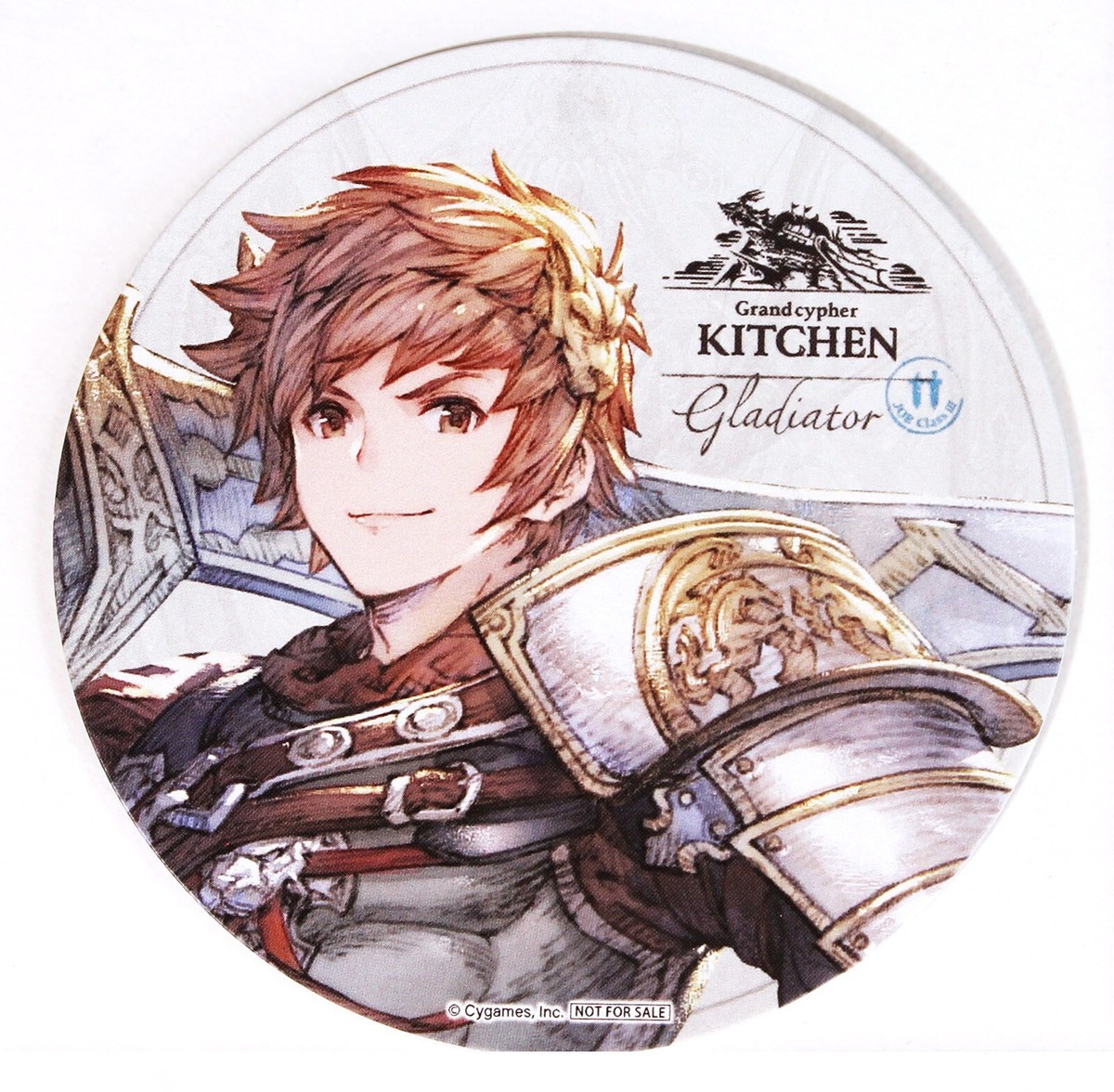 Granblue Fantasy Grand Cipher Kitchen Paper Coaster Card Gran
