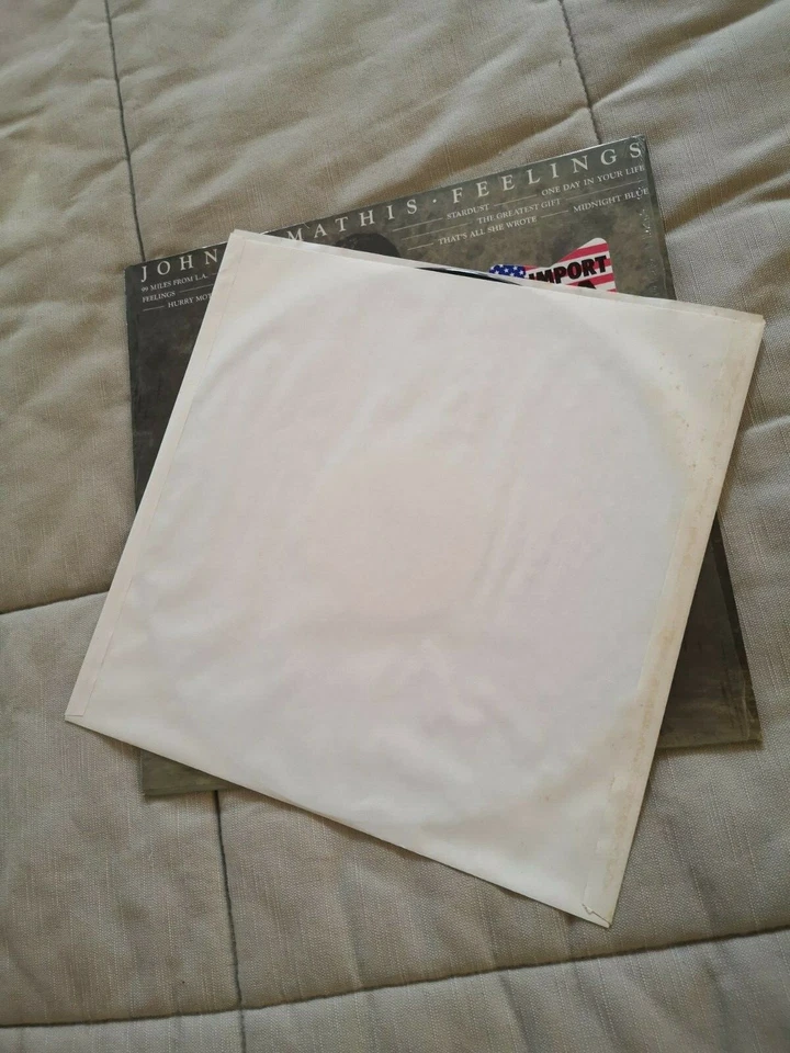 Vinyle LP 33 T Johnny Mathis Feelings 1975 Columbia US PC 33887 - Photo 4/4