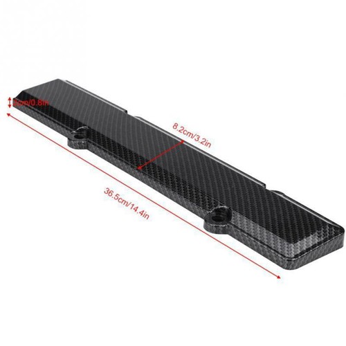 FOR HONDA B16 B18 B SERIES ABS CARBON FIBER LOOK VALVE COVER SPARK PLUG INSERT - Bild 4 von 12