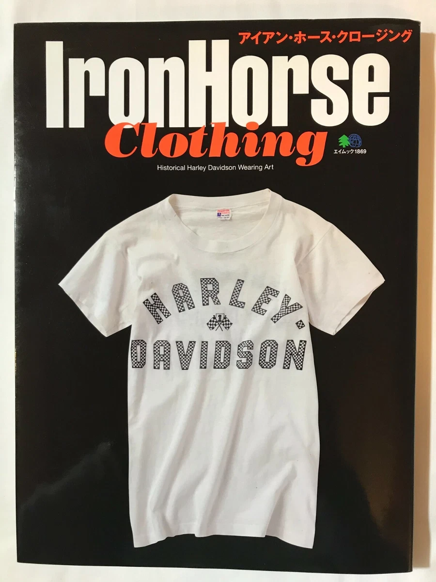 USED Iron Horse Clothing Japan Book Harley Davidson Vintage T