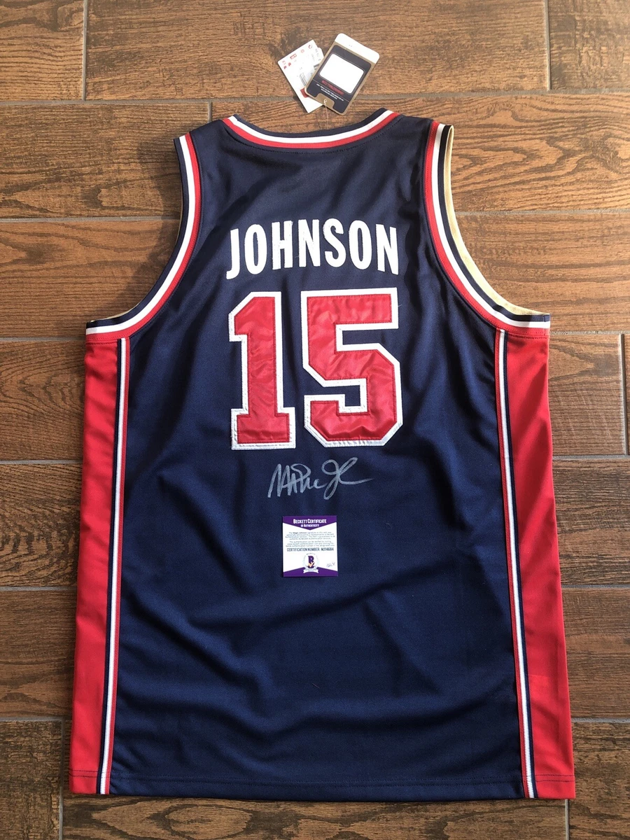 Dream team magic johnson jersey top