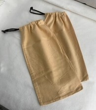 Louis Vuitton, Schuhbeutel, 100% Baumwolle, Beige mit Kordel, Neu