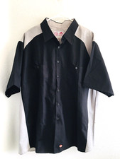 Red Kap Work Shirt Specialty Auto Mechanic Crew Technician Men Size 3XL Uniform