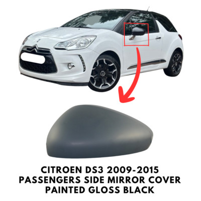 Specchietto Laterale Cover Dipinta per Citroen DS3 2009-2015 Passeggeri Lato SX