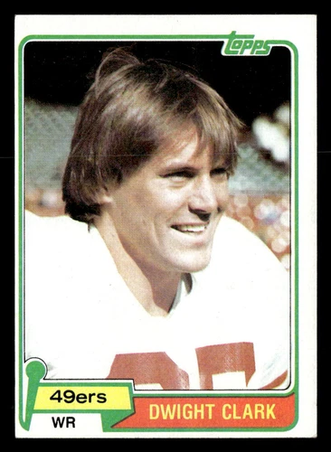 1981 Topps #422 Dwight Clark Rookie RC *Low Grade*