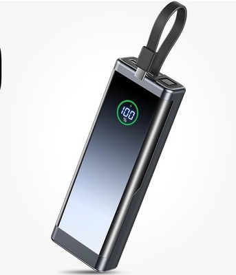 Portable Charger 40000mAh Power Bank with Built-in USB-C Cable, 22.5W Fast Charg