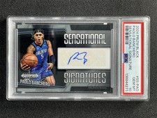 2024-25 Panini Prizm Black Paolo Banchero Sensational Signatures Auto PSA 10 MT