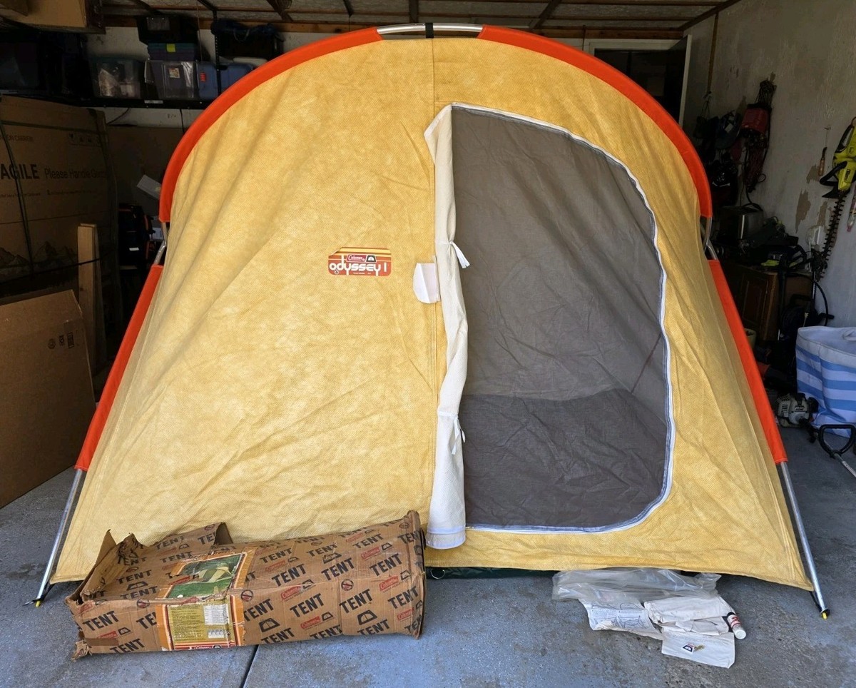 Vintage Coleman 8423-897 ODYSSEY 9' x 7' Tent USED ONCE! MINT! See