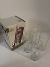 4 VINTAGE LUIGI Bormioli Blown Crystal Highball Beverage Glasses Made In Italy — photo 2