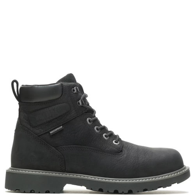 #ad Wolverine Men Floorhand Waterproof Steel Toe 6quot; Work Boot Work Boots Leather $87.96