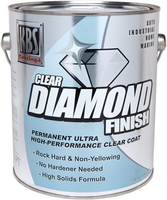 KBS Coatings Diamond Finish Clear Coat, 16 Fl. Oz., Pack Of 1