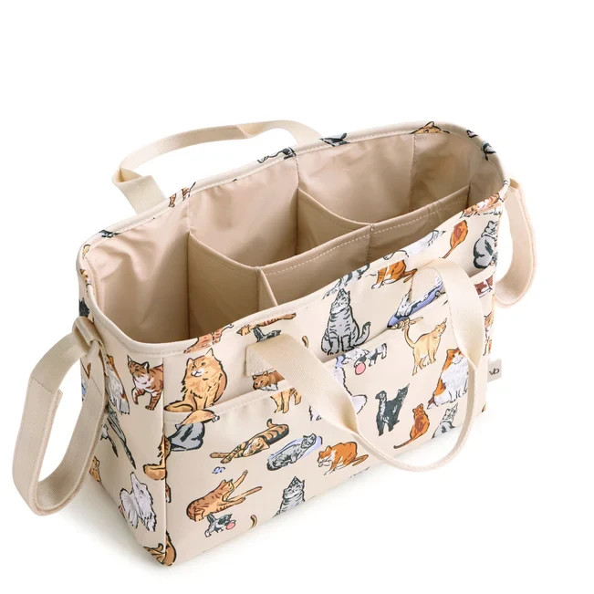 CATS Vera Bradley Lighten Up Everything Organizer A Cat's Life New