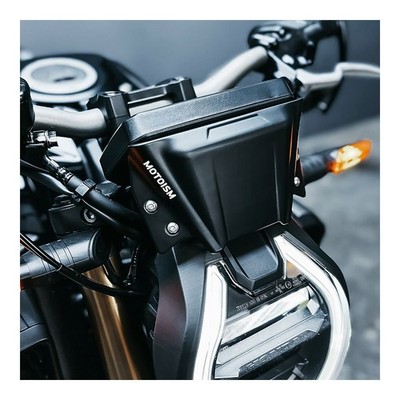 MOTOISM Windschild Edelstahl (für: Honda CB 650 R Neo Sports Cafe RH02 24 )