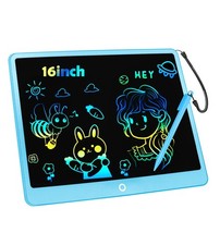 LCD Writing Tablet Doodle Board, 16inch Colorful Drawing Tablet Writing Pad, ...