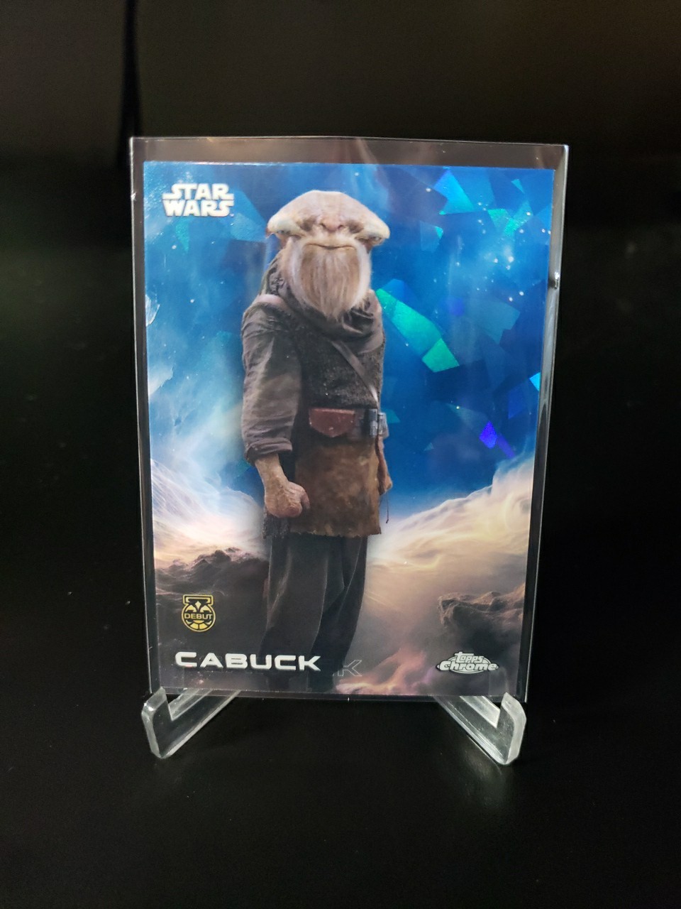 Cabuck 2025 Topps Chrome Sapphire Star Wars Debut Blue Sapphire