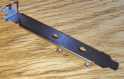 TP-Link Archer TX3000E Full Height Steel PCIe Bracket Dual SMA Antenna Mount OEM