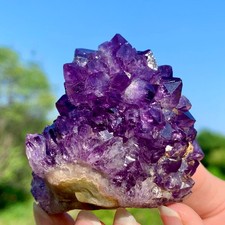 144G AAA Grade Natural High-quality Amethyst Flowers Crystal Quartz Specimens