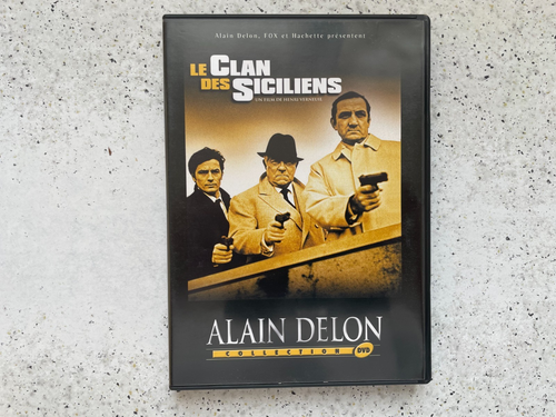 LOCANDINA TEDESCO IL Clan Des Siciliana Alain Delon Jean Gabin Lino
