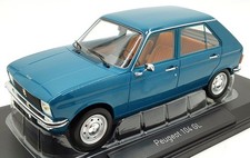 Norev 1/18 Scale 184900 - Peugeot 104 GL 1977 - Regence Blue