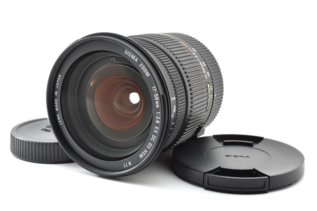 Sigma f/2.8 Camera Lenses 17-50mm Focal for sale | eBay