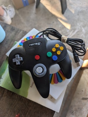 Retro-Link N64 Classic USB Controller  PC Mac Raspberry Pi - Plug & Play Gaming