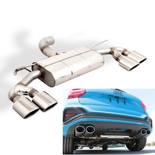 FOX Duplex Sportauspuff rechts links je 2x115x85mm für Audi Q2 2.0l TFSI quattro