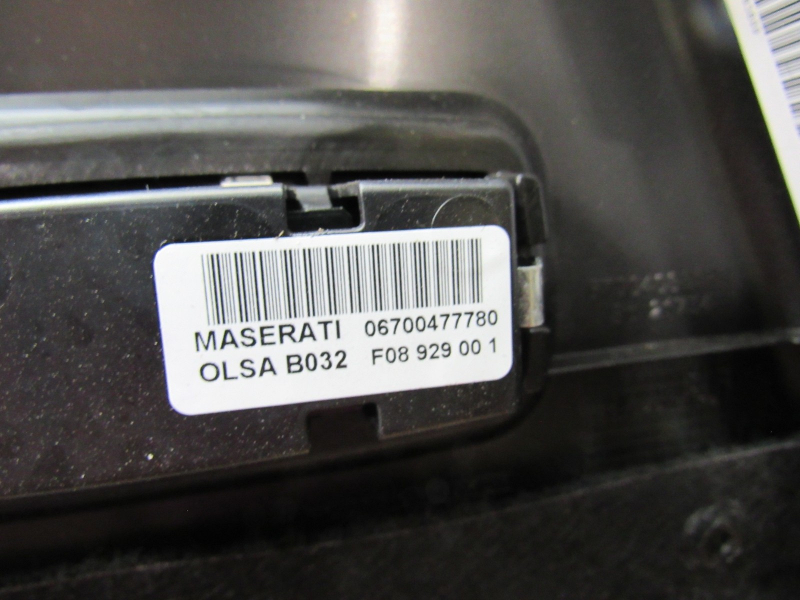 Maserati Levante 2018 Rear Right Trunk Quarter Cover Trim Panel 16-24 ;#4