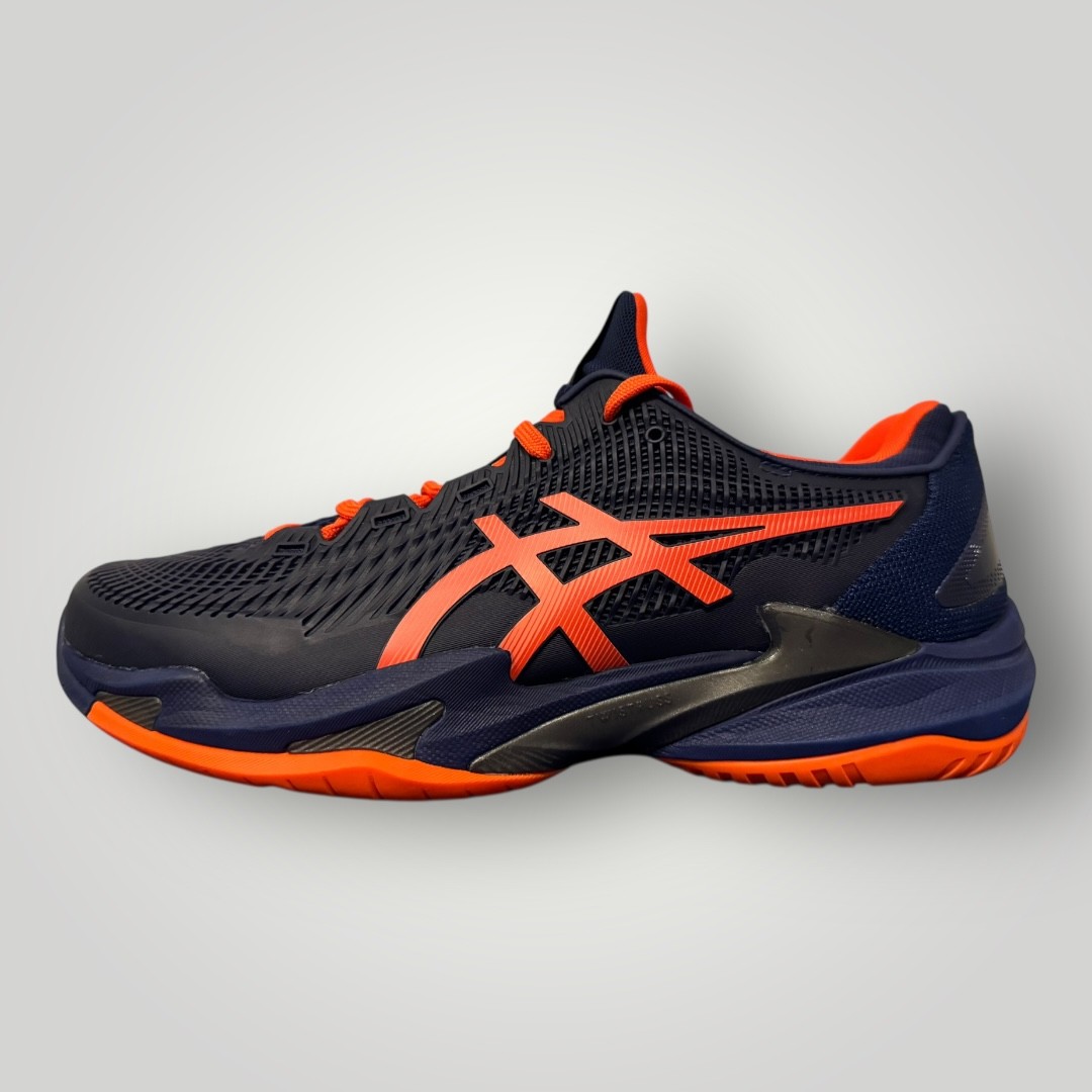 ASICS Court FF 3 Dark Blue Orange Expanse Koi Men Tennis Shoes