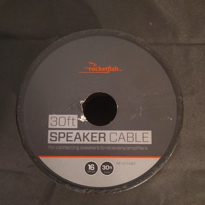 Rocketfish Speaker Cable 30ft Sealed New