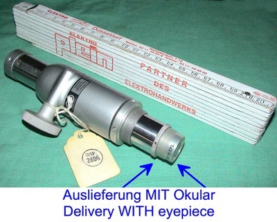 GAERTNER Scientific Mikroskop Tubus 32M/MEFL Slide Microscope with Eyepiece BUND