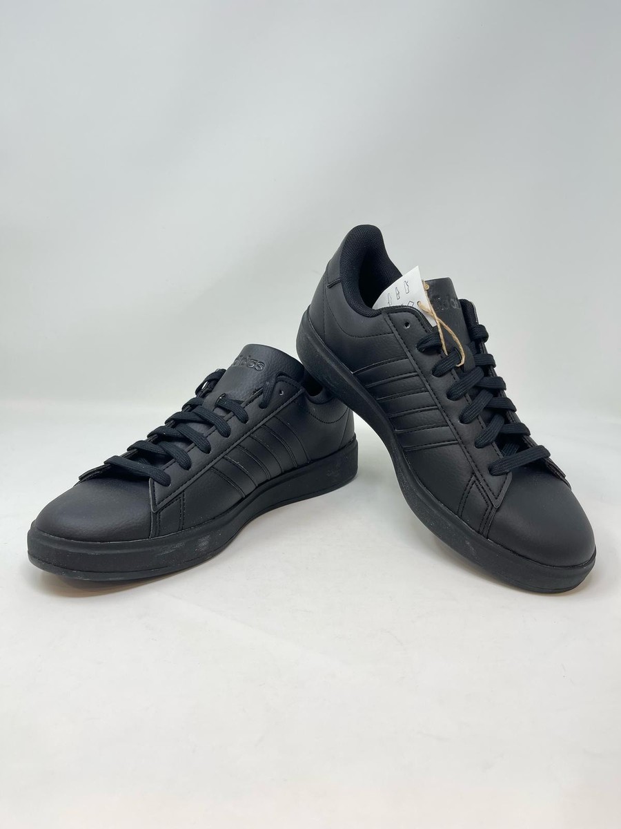 adidas Men's Grand Court 2.0 Shoes GW9198 - US:6, Core Black, K2
