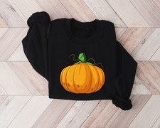Cute Pumpkin Sweatshirt, Pumpkin Shirt, Pumpkin Sweater, Thanksgiving Shirt