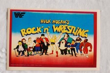 Hulk Hogan's Rock n Wrestling Cartoon Promotional Poster Lobby Card Size #4