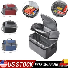 Insulated Lunch Bag Adult Lunch Box for Work School Men Women Kids Leakproof