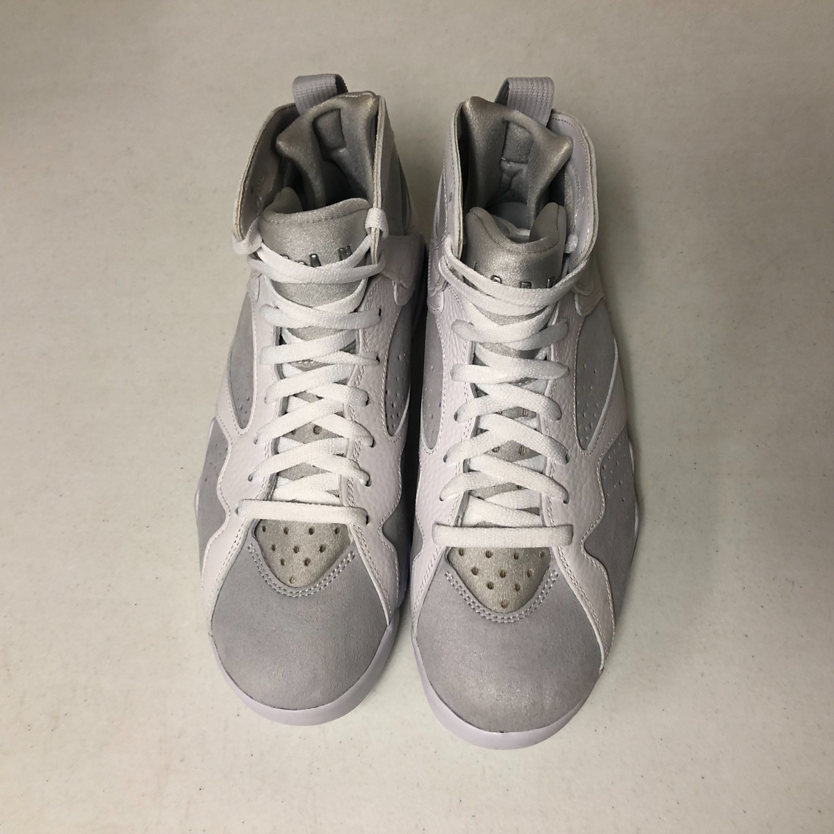 Air Jordan 7 Retro White Metallic Silver 304775-120 Size 9 | eBay