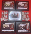 U.S. Civil War Bullet Lot of Fired, Dropped, MAJOR BATTLES w/Display Cases & COA