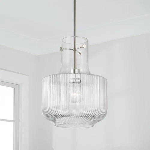 Capital Lighting 345111 Nyla 11"W Abstract Pendant - Picture 6 of 14