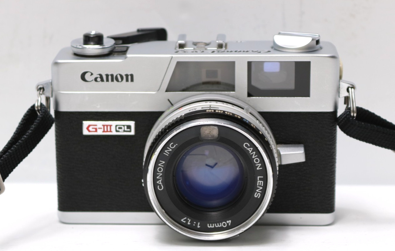 Canon Canonet QL17 GIII vintage camera equipment - eBay listing photo 1
