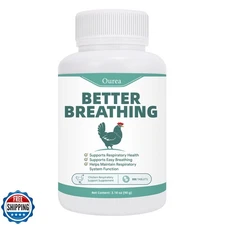 Chicken Breathing Supplement, Poultry Respiratory Aid Pills for A